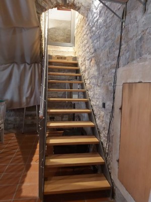 Treppenabgang